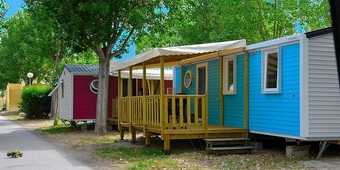 Mobil home camping l'Eden Montpellier